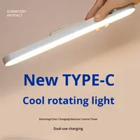 Lampe de table moderne et élégante à LED rechargeable, télécommandée, à commande tactile, blanche, pour dortoir et chambre à coucher, idéale pour l'export.