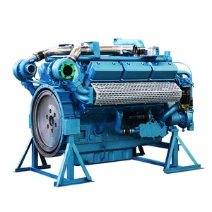 Shangyan SYG266TAD68 680KW 1500rpm4ストローク発電機中国製ディーゼルエンジン発電機用