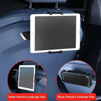 Support Multimédia Spécial pour Siège Arrière de Voiture pour BMW IX I5 G60 G05 G06 G61 X3 X5 X6 Série 5 Série 7 2025 G45, Support pour iPad et Téléphone