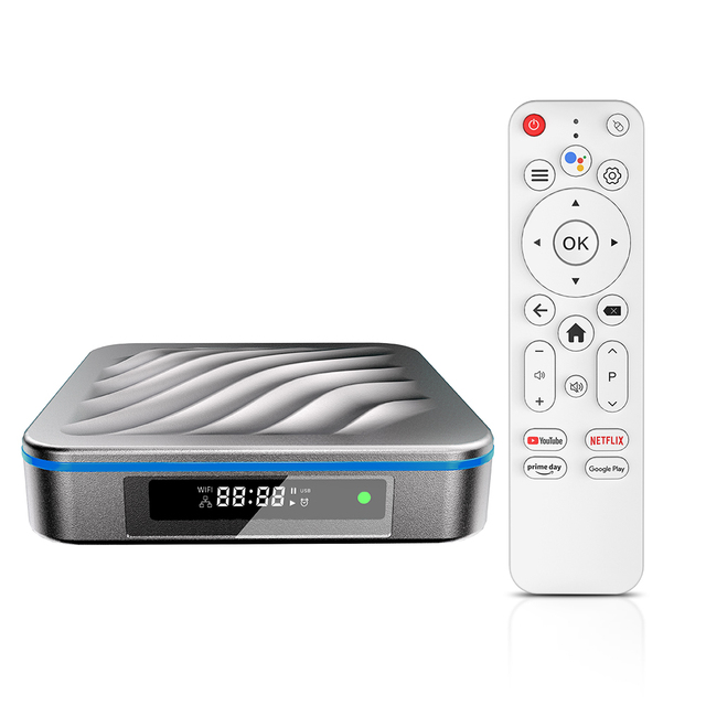 Tripsky Global Version Rockchip RK3518 Android 14.0 TV Box BT Voice Remote 8K Dual Band WiFi 6 Ser Top Box Portable Smart TV Box
