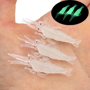 SEASKY Isca Artificial de Camarão Macia de 4cm e 1g para Pesca de Robalo com Anzol Crank - Mais Vendida - Product Image 3