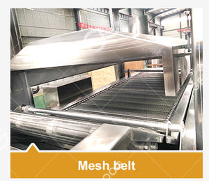 Haricot de pois verts enduit frit faisant la saveur de machine faisant frire la chaîne de production de noix de casse-croûte - Product Image 6