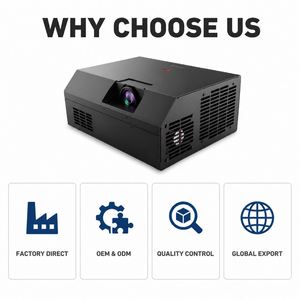 Projecteur dôme grand format pour cinéma vidéo, 8000 lumens ANSI, LCD numérique, planétarium 3D, objectif fisheye 360 degrés - Product Image 5