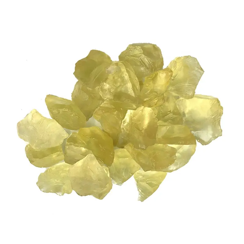 Grosir Kualitas Tinggi Lemon Citrine Mentah Alami Batu Kasar Kristal Kuarsa Batu Permata Reiki untuk Penyembuhan Kerajinan Dekorasi