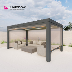 <span class=keywords><strong>Kit</strong></span> de système de blocage de toit, percussions étanche étanche, jumelles d'extérieur de jardin, <span class=keywords><strong>Pergola</strong></span> en Aluminium bi-limtique - Product Image 6