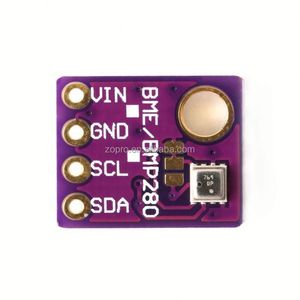 GY-BME280-5V โมดูลเซ็นเซอร์วัดอุณหภูมิ/ความชื้น/ความดันบรรยากาศแบบดิจิตอลสำหรับการวัดความดันอากาศ - Product Image 5