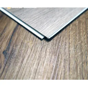 moisture proof eco-friendly commercial using typical warranty rigid core durable 7*48 click down SPC vinyl flooring