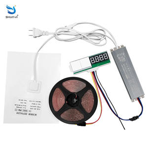 สวิตช์<span class=keywords><strong>หรี่</strong></span>ไฟแบบสัมผัส รุ่นบางเฉียบ DC12V 5A 60W พร้อมจอแสดงเวลาและอุณหภูมิ  สำหรับ<span class=keywords><strong>กระ</strong></span>จกไล่ฝ้า ไฟ LED  ปรับความสว่างได้แบบไม่มีขั้นตอน - Product Image 6