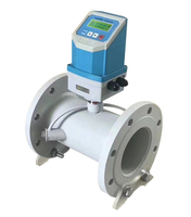 Transmisor de Flujo Ultrasónico en Línea para Líquidos, Conexión de Brida de Diámetro Pequeño, Salida de Señal Industrial 4-20mA RS485