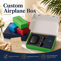 Boîtes en carton ondulé colorées personnalisées avec pelliculage mat pour vêtements, chaussures, chapeaux, chaussettes et livraison express pour avions