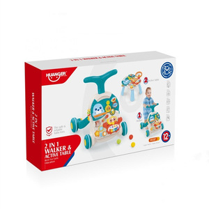 Girello 2 in 1 per Neonati e Bambini che Imparano a Camminare, Giocattolo Educativo per Sediarsi e Stare in Piedi, per Bambini da 6-12 Mesi - Product Image 6