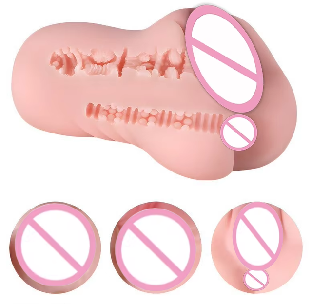 sex toy fake vagina Double Penetration G-Spot 3 Motors Dildo Vibrator