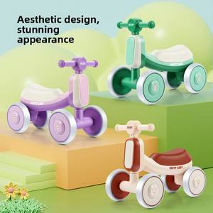 男女通用儿童扭扭车 0-3 岁 EVA 材质四轮学步车玩具车带音乐和灯光 - Product Image 4