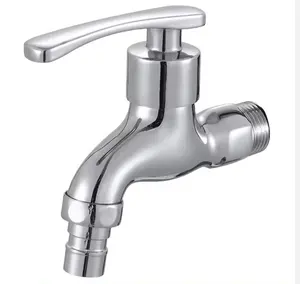 Accesorios de grifo de agua de latón y acero inoxidable, grifo de lavabo de inodoro