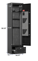 Coffre-fort domestique modèle Safe Home 1325, 1400 mm, antivol, avec empreinte digitale et mot de passe, pour usage domestique