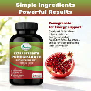 Capsule Softgel Vegane con Estratto di Melograno a Marchio Privato OEM per Potenti Antiossidanti, Supporto Immunitario e Supporto Mitochondriale - Product Image 6