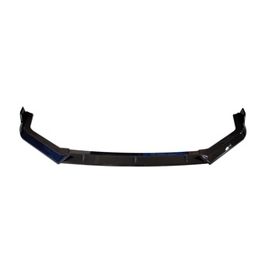Welta <b>for</b> XRV 2019 <b>Car</b> Front Bumper Lip <b>Diffuser</b> Spoiler Glossy Black ABS+PP Plastic Towing Hitch Bolt-On Protector - Product Image 2