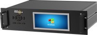 RDEKONO Montageplatte Aluminium Schroff 19" 1U/3U Subrack Board Chassis Backplane CPCI ATCA VPX Steuerungsbox Server