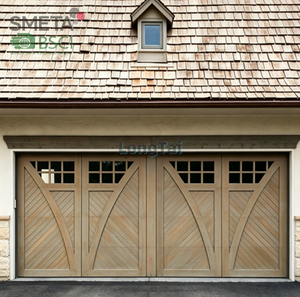 <span class=keywords><strong>Porte</strong></span> <span class=keywords><strong>de</strong></span> <span class=keywords><strong>garage</strong></span> coulissante latérale en bois <span class=keywords><strong>de</strong></span> chêne LONGTAI, style traditionnel, petite sectionnelle 8x7, 9x8, 10x8, grain <span class=keywords><strong>de</strong></span> bois, en vente - Product Image 6