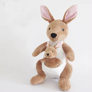 Mignon bébé et <span class=keywords><strong>maman</strong></span> Animal en peluche <span class=keywords><strong>kangourou</strong></span> Promo personnalisé peluche jouets en peluche <span class=keywords><strong>kangourou</strong></span> cadeaux de fête des mères - Product Image 2