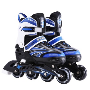 <span class=keywords><strong>Pattini</strong></span> a rotelle per bambini all'ingrosso EACH, non luminosi, per principianti, taglia regolabile, per uomo e donna - Product Image 2