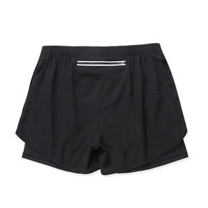 <span class=keywords><strong>Short</strong></span> de course pour <span class=keywords><strong>homme</strong></span> à séchage rapide, double couche, 2 en 1, avec cordon de serrage, poche, respirant, <span class=keywords><strong>short</strong></span> de sport d'été, logo personnalisé - Product Image 2