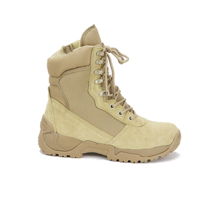 <span class=keywords><strong>Bottes</strong></span> de désert avec fermetures éclair et sangles en cuir de vache suédé, tissu oxford supérieur, <span class=keywords><strong>bottes</strong></span> de sécurité confortables et belles - Product Image 3