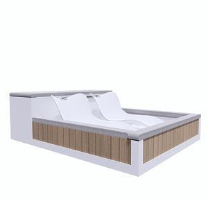 Nouvelle Conception Luxe Personnalisé Bain à remous Spa Jacuzzi Piscine Plongée Froide Extérieure Mosaïque Intégrée Piscine Spa Encastrée Sun Lege - Product Image 4