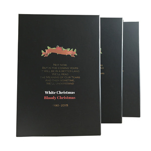 ผู้ผลิตหนังสือปกแข็งจากจีน ผู้เชี่ยวชาญด้านการพิมพ์ รับผลิตชุดของขวัญตามสั่ง พิมพ์โลโก้ลงบนกระดาษด้วยระบบออฟเซ็ตและดิจิทัล - Product Image 1