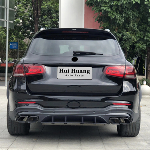 Kit Carrozzeria Aggiornato da Vecchio a Nuovo per <span class=keywords><strong>Mercedes</strong></span>-Benz <span class=keywords><strong>GLC</strong></span> Classe X253 2015-2019, Conversione in GLC63 AMG 2022 con Fari - Product Image 5