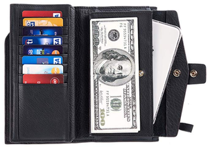 Hot Sale Women’s <b>RFID</b> Blocking Large Capacity Travel Purse <b>Wallet</b> with Secure Anti-Theft Protection Available At Good Price - Product Image 4