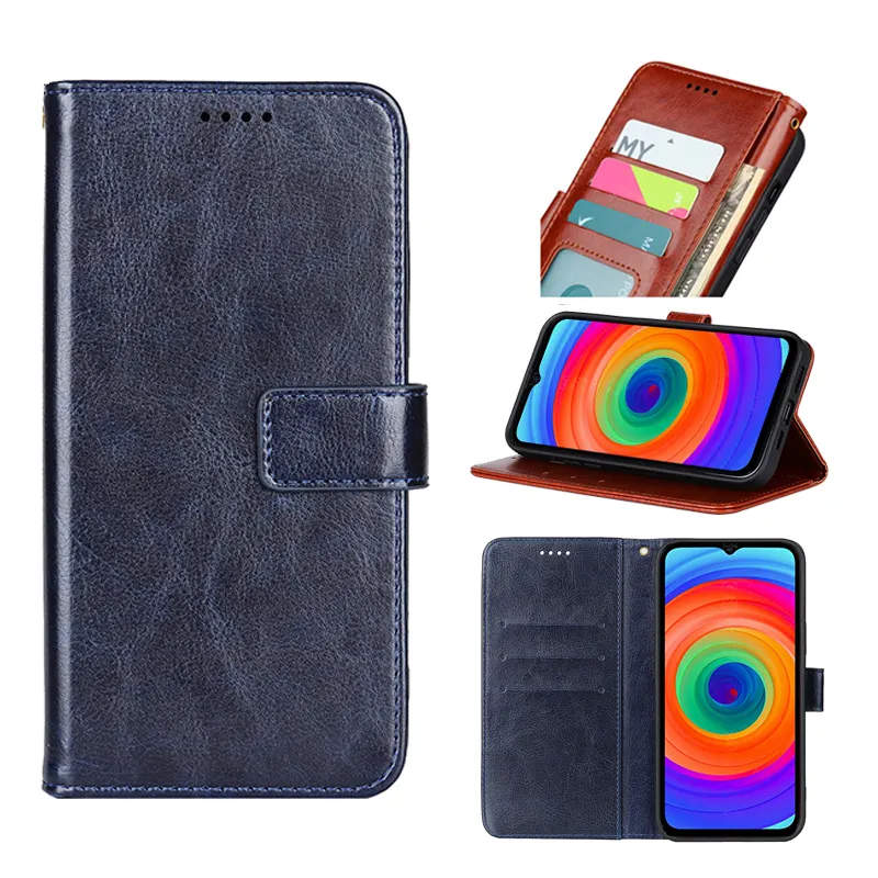 Card Holder Leather Wallet Phone Cases For Ulefone Power Note 14 Armor 15 16 Pro with Design Card slot Protection Flip Cover