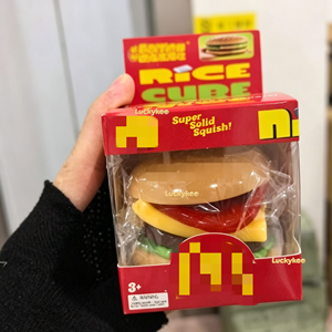 Nouveau produit transfrontalier : Jouet anti-stress Mc Squishy en caoutchouc TPR, simulation de hamburger, jouet alimentaire de décompression à récupération lente - Product Image 2
