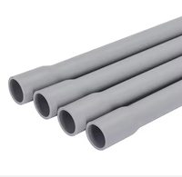 Tuyau PVC PN10 de bonne qualité pour l'alimentation en eau, raccord à embout ou à connexion rapide TS, tuyau de plomberie en plastique pour l'irrigation agricole