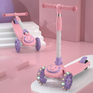 Trottinette à pédales multifonctionnelle de haute qualité pour enfants, trottinette pour bébé 3 en <span class=keywords><strong>1</strong></span>, trottinette électrique à trois roues pour enfant, 2 kg à 60 kg - Product Image 1