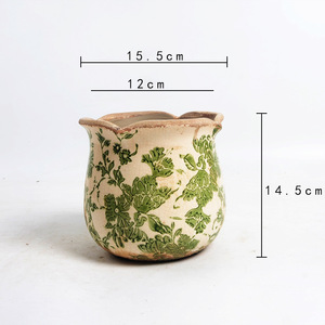 Suministros de <span class=keywords><strong>jardín</strong></span> esmaltados de diseño <span class=keywords><strong>chino</strong></span> moderno decorativo, hermosas macetas, maceta de cerámica para exteriores - Product Image 6