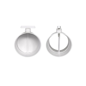 4 ''นิ้ว8'' นิ้ว ABS คู่มือวาล์วควบคุมปริมาณอากาศสำหรับปรับสารหน่วงไฟการไหลของอากาศย้อนกลับ - Product Image 3