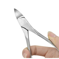 WELLFLYER Pince à cuticules professionnelle en acier inoxydable CN-248 Coupe-ongles Ciseaux pour peau morte Ongles incarnés Outils pour ongles