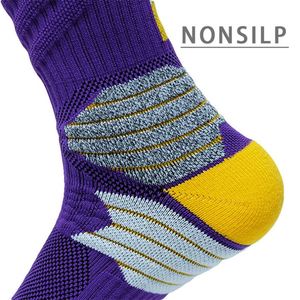 High Quality <b>Breathable</b> Quick Drying Basketball <b>Socks</b> - Product Image 6
