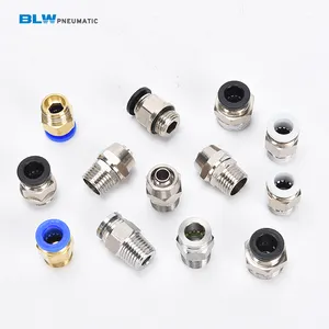 Cheap Factory Price Pneumatic Tubing Connectors And Push To Connect - Air Fittings