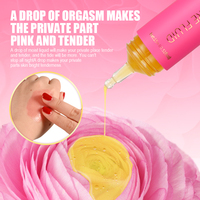 Substance gélatineuse en organza de couleur rose, liquide sexuel, Soluble dans l'eau, pour améliorer le plaisir, désinfectant pour le vagin, 15ML