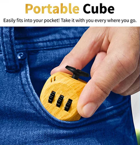 Cubos Antiestrés de 6 Caras para Adultos y Niños, Ayuda para la Atención Plena, Modos Silencioso y Audible, Bola Sensorial Antiestrés para Adolescentes - Product Image 3