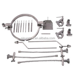 病院用ハロー脳牽引システム、神経外科手術台用頭蓋クランプ、ヘッドリングサークルフレーム - Product Image 2