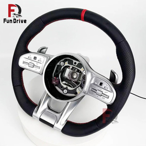 <span class=keywords><strong>Volante</strong></span> de Cuero <span class=keywords><strong>Mercedes</strong></span> de Calidad OEM para Benz <span class=keywords><strong>Amg</strong></span> Clase E W212 W213 Cla C117 250 200 C118 Clase A W177 A200 Clase V W447 - Product Image 6