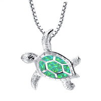 Collier pour femme de style nouveau, pendentif tortue de mer, bijoux de mariage pour femme, charmes de collier pour accessoires de femme