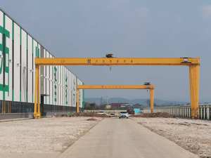 رافعة جسرية أحادية العارضة جديدة خفيفة الوزن بسعة 40 طن، حل فعال من حيث التكلفة لرفع المواد، تصنيع حسب الطلب من دينغيا - Product Image 3