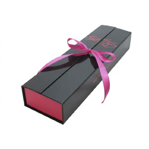 Customized Hard Board Magnetic Opening and Closing <b>Foldable</b> Paper <b>Box</b> Hair Extension <b>Box</b> with Silk Insert - Product Image 4