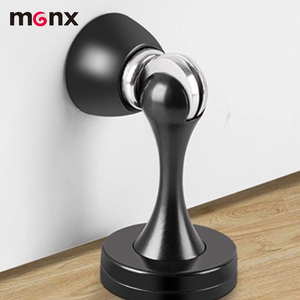 Butée de porte de haute qualité en alliage de zinc, butée de porte magnétique puissante, sans perçage, anti-collision, montage au sol - Product Image 6