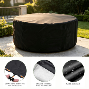 Housse de protection gonflable pour <span class=keywords><strong>spa</strong></span> et bain à remous, en tissu Oxford 420D robuste, imperméable et anti-UV, pour extérieur, avec cordon de serrage au bas - Product Image 2