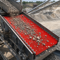 Panneau de tamis vibrant autonettoyant en maille de barres de polyuréthane résistant à la corrosion pour ligne de déshydratation des agrégats de carrière
